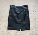 Saks Fith Avenue Leather Skirt