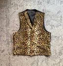 Vintage Leopard Waistcoat