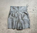 Armani Metallic Pleated Shorts