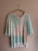 Frank Usher Sequin Top