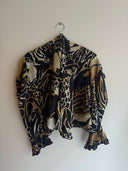 JAEGAR Silk Skirt Co-ord